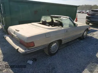 1988 Mercedes-Benz 560 560SL with VIN WDBBA48D8JA079450, listed as a Copart auction lot 74524064 with Not Provided miles and Salvage Title. Bid and sale history available at carsss.com. Image 3.