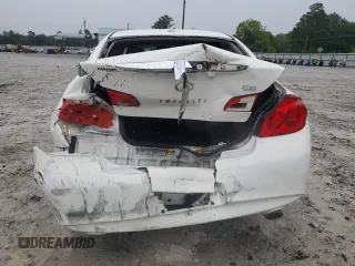 2012 Infiniti G25 Journey with VIN JN1DV6AP2CM812370, listed as a Copart auction lot 56016535 with 163,502 mi miles and Salvage title. Bid and sale history available at DreamBid. Image 6.