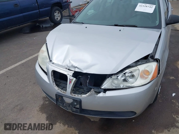 2008 Pontiac G6 1SV Value Leader with VIN 1G2ZF57BX84200497, listed as a IAAI auction lot 42328742 with 97,319 mi miles and . Bid and sale history available at DreamBid. Image 6.