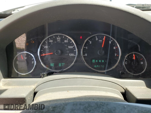 2008 Jeep Liberty Sport with VIN 1J8GN28K68W288156, listed as a Copart auction lot 70368324 with 169,570 mi miles and Clean Title. Bid and sale history available at DreamBid. Image 9.