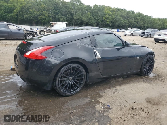 2013 Nissan 370Z with VIN JN1AZ4EH7DM880602, listed as a Copart auction lot 70782934 with 131,503 mi miles and Salvage Title. Bid and sale history available at carsss.com. Image 3.