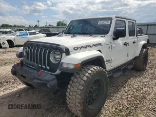 2020 Jeep Gladiator Overland с VIN 1C6HJTFG6LL135872, выставлен на аукционе Copart как лот 59249895 с пробегом 113 519 миль миль и Чистый • Clean title. История ставок и продаж доступна на DreamBid. Изображение 1.