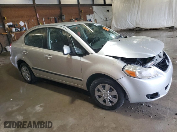 2008 Suzuki SX4 with VIN JS2YC412585104246, listed as a Copart auction lot 73253074 with 0 mi miles and Salvage Title. Bid and sale history available at carsss.com. Image 4.