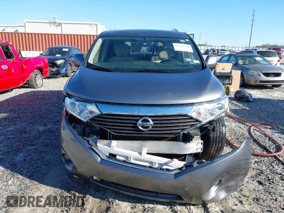 2017 Nissan Quest SV with VIN JN8AE2KP9H9165133, listed as a IAAI auction lot 41789379 with 131,063 mi miles. Bid and sale history available at carsss.com. Image 12.
