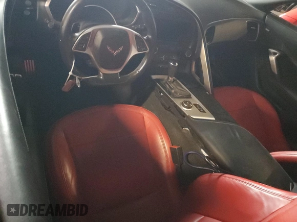 2016 Chevrolet Corvette 1LT with VIN 1G1YB2D79G5101351, listed as a Copart auction lot 81028744 with 89,716 mi miles and Salvage Title. Bid and sale history available at carsss.com. Image 8.