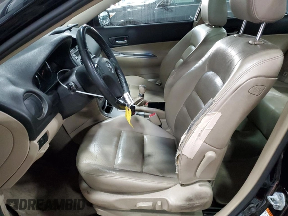 2005 Mazda 6 Sport with VIN 1YVHP80C655M24651, listed as a Copart auction lot 46460575 with 168,030 mi miles and Salvage Title. Bid and sale history available at DreamBid. Image 7.