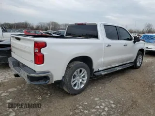 2023 Chevrolet Silverado 1500 LTZ with VIN 3GCUDGE87PG355184, listed as a Copart auction lot 85741044 with 44,075 mi miles and Salvage Title. Bid and sale history available at carsss.com. Image 3.