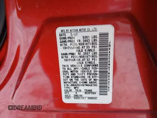 2007 Nissan Murano SL z VIN JN8AZ08W97W644790, wystawiony jako IAAI lot #41374000 z przebiegiem Nie podano mil oraz . Historia ofert i sprzedaży dostępna na DreamBid. Obrazek 9.