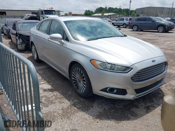 2014 Ford Fusion Titanium with VIN 3FA6P0K99ER181842, listed as a IAAI auction lot 42093066 with 115,798 mi miles. Bid and sale history available at carsss.com. Image 1.