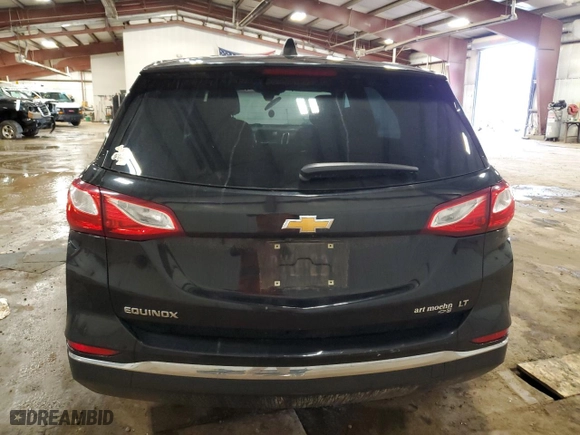 2021 Chevrolet Equinox LT with VIN 2GNAXKEV6M6144768, listed as a Copart auction lot 47867975 with 129,344 mi miles and Salvage Title. Bid and sale history available at carsss.com. Image 6.