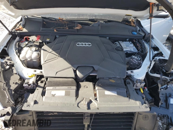 2023 Audi Q7 Prestige with VIN WA1VXBF72PD020328, listed as a Copart auction lot 73369314 with 3,839 mi miles and Salvage title. Bid and sale history available at DreamBid. Image 12.