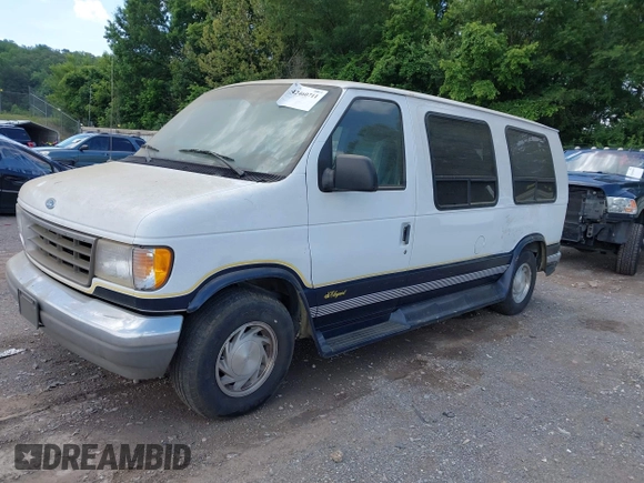 1996 Ford Econoline Cargo z VIN 1FDEE14H0THB33890, wystawiony jako IAAI lot #42460711 z przebiegiem 283 645 mil mil oraz . Historia ofert i sprzedaży dostępna na DreamBid. Obrazek 2.