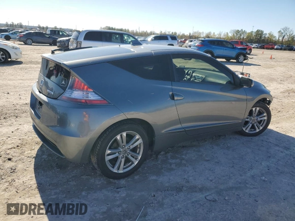 2013 Honda CR-Z with VIN JHMZF1D46DS002529, listed as a Copart auction lot 85745094 with 107,594 mi miles and Salvage title. Bid and sale history available at DreamBid. Image 3.