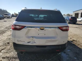 2021 Chevrolet Traverse LT Leather with VIN 1GNERHKW8MJ251450, listed as a Copart auction lot 46598685 with 42,864 mi miles and Salvage Title. Bid and sale history available at carsss.com. Image 6.