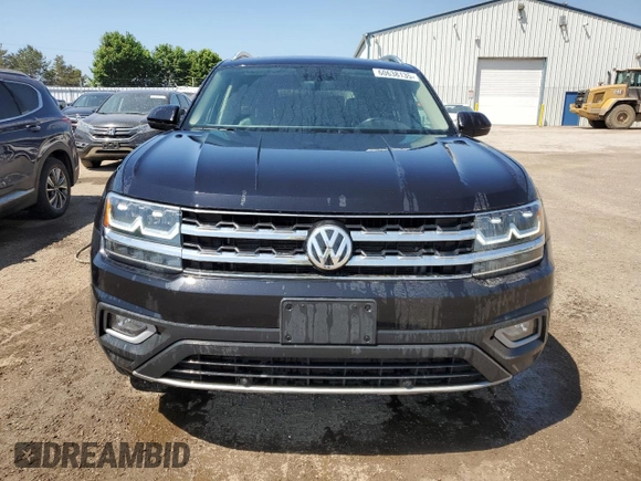 2018 Volkswagen Atlas SEL with VIN 1V2MR2CA5JC530812, listed as a Copart auction lot 60638135 with 260,790 mi miles and Salvage title. Bid and sale history available at DreamBid. Image 5.