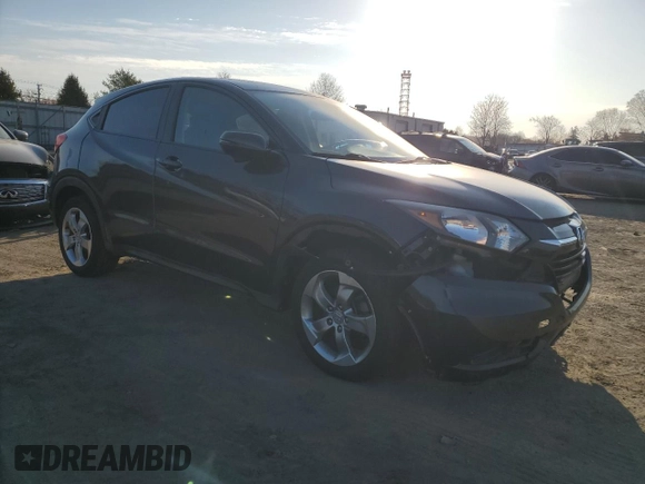 2017 Honda HR-V EX with VIN 3CZRU5H57HM724683, listed as a Copart auction lot 49206755 with 54,930 mi miles and Salvage Title. Bid and sale history available at carsss.com. Image 4.