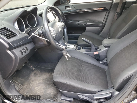 2016 Mitsubishi Lancer ES with VIN JA32U2FU4GU009420, listed as a Copart auction lot 74225654 with 120,657 mi miles and Salvage Title. Bid and sale history available at DreamBid. Image 7.