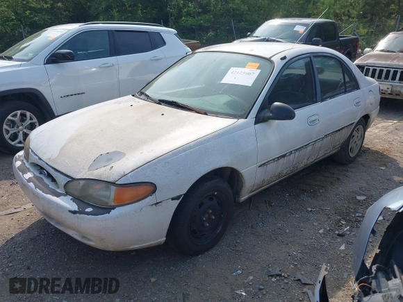 1997 Ford Escort LX with VIN 1FALP13P4VW278594, listed as a IAAI auction lot 42125007 with 290,855 mi miles. Bid and sale history available at carsss.com. Image 2.