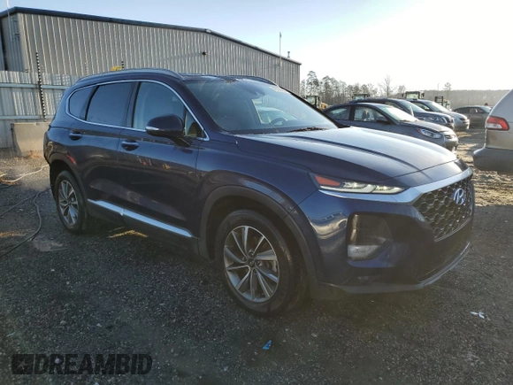2019 Hyundai Santa Fe Limited with VIN 5NMS53AD3KH041870, listed as a Copart auction lot 43726295 with 115,022 mi miles and Salvage Title. Bid and sale history available at carsss.com. Image 4.