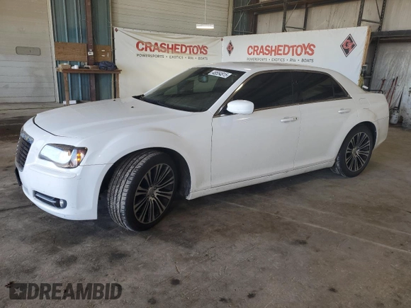 2012 Chrysler 300 S with VIN 2C3CCABG6CH289586, listed as a Copart auction lot 48554815 with 158,568 mi miles and Salvage Title. Bid and sale history available at carsss.com. Image 1.