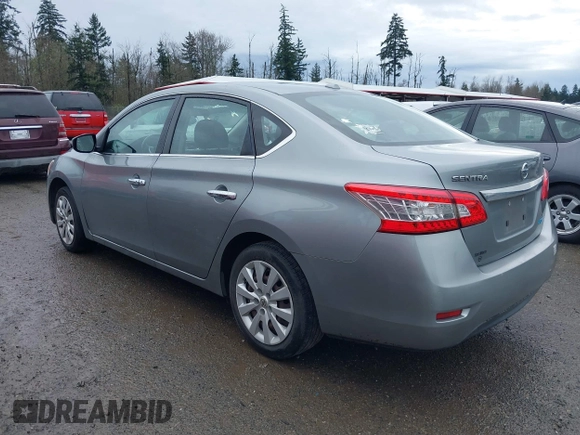 2013 Nissan Sentra FE+ S with VIN 3N1AB7AP4DL723753, listed as a IAAI auction lot 41873190 with 116,650 mi miles and . Bid and sale history available at DreamBid. Image 3.