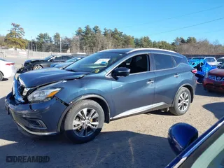 2015 Nissan Murano SL with VIN 5N1AZ2MH3FN208709, listed as a IAAI auction lot 41236737 with 116,219 mi miles. Bid and sale history available at carsss.com. Image 14.
