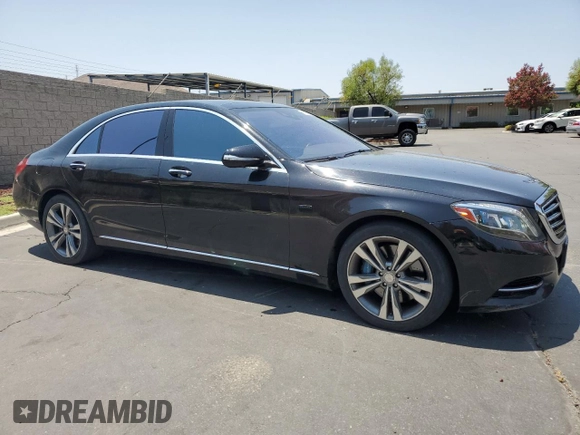 2017 Mercedes-Benz S 550e with VIN WDDUG6DB3HA291441, listed as a Copart auction lot 64854284 with 96,110 mi miles and Clean Title. Bid and sale history available at DreamBid. Image 4.