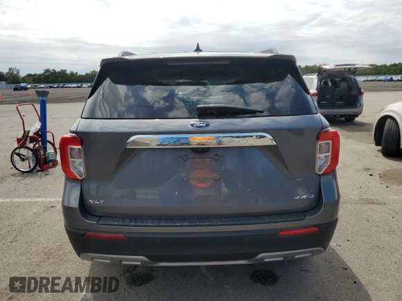 2022 Ford Explorer XLT с VIN 1FMSK8DH4NGA31117, выставлен на аукционе Copart как лот 62887015 с пробегом 24 831 миль миль и Списание • Salvage title. История ставок и продаж доступна на DreamBid. Изображение 6.