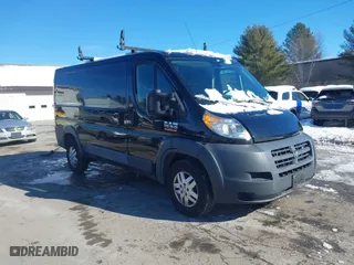 2015 Ram ProMaster Cargo Van with VIN 3C6TRVAG0FE513218, listed as a IAAI auction lot 41649103 with 77,801 mi miles. Bid and sale history available at carsss.com. Image 1.