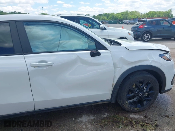 2024 Honda HR-V Sport with VIN 3CZRZ1H57RM761566, listed as a IAAI auction lot 42196492 with 12,113 mi miles and . Bid and sale history available at DreamBid. Image 14.