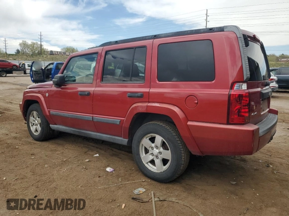 2006 Jeep Commander z VIN 1J8HG48N86C288775, wystawiony jako Copart lot #54603685 z przebiegiem 148 238 mil mil oraz Szkoda całkowita • Salvage title. Historia ofert i sprzedaży dostępna na DreamBid. Obrazek 2.