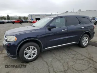 2012 Dodge Durango SXT with VIN 1C4RDHAG8CC308249, listed as a Copart auction lot 54008395 with 113,512 mi miles and Salvage Title. Bid and sale history available at carsss.com. Image 1.