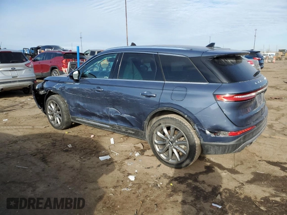 2022 Lincoln Corsair Standard with VIN 5LMCJ1D9XNUL13929, listed as a Copart auction lot 48221795 with 42,130 mi miles and Salvage Title. Bid and sale history available at carsss.com. Image 2.
