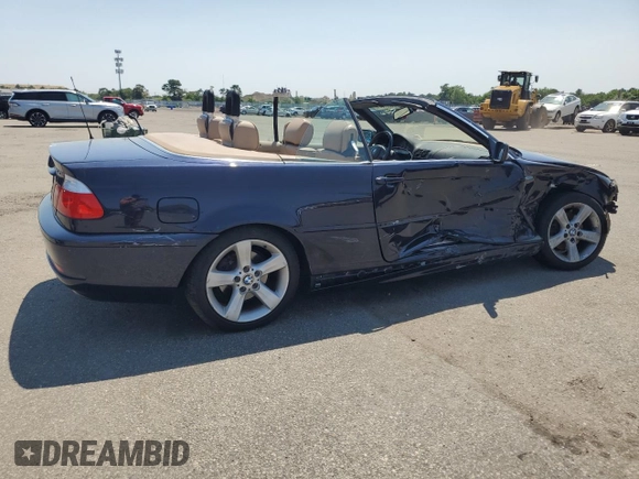 2004 BMW 3 Series 325Ci with VIN WBABW33434PL25386, listed as a Copart auction lot 62984964 with 88,373 mi miles and Salvage Title. Bid and sale history available at carsss.com. Image 3.