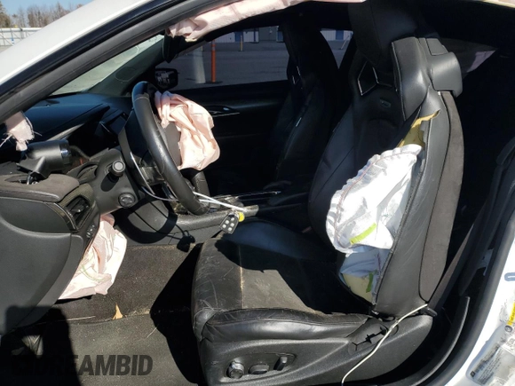 2016 Cadillac ATS-V with VIN 1G6AN1RY9G0100034, listed as a Copart auction lot 82102764 with Not Provided miles and Salvage Title. Bid and sale history available at carsss.com. Image 7.