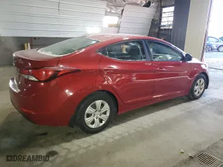 2016 Hyundai Elantra SE with VIN KMHDH4AE7GU606843, listed as a Copart auction lot 52169655 with 97,783 mi miles and Salvage Title. Bid and sale history available at carsss.com. Image 3.