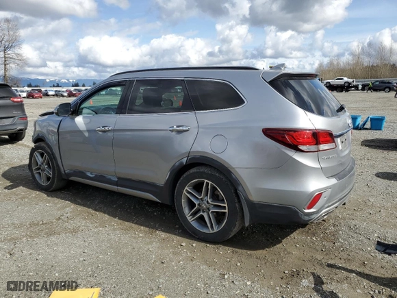 2017 Hyundai Santa Fe Limited Ultimate with VIN KM8SRDHF1HU240527, listed as a Copart auction lot 49516275 with 74,641 mi miles and Salvage Title. Bid and sale history available at carsss.com. Image 2.