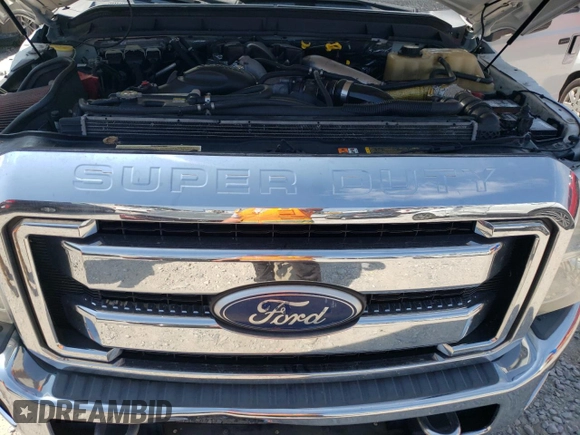 2011 Ford F-250 XL with VIN 1FT7W2BT6BEA84458, listed as a Copart auction lot 62356755 with 225,964 mi miles and Salvage title. Bid and sale history available at DreamBid. Image 11.
