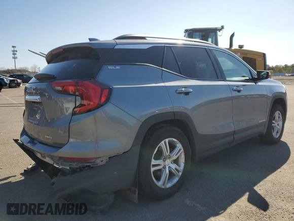 2020 GMC Terrain SLE with VIN 3GKALTEV7LL178050, listed as a Copart auction lot 51477965 with 68,886 mi miles and Salvage Title. Bid and sale history available at carsss.com. Image 3.