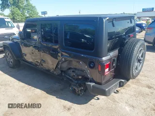 2021 Jeep Wrangler Unlimited Sport S with VIN 1C4HJXDG3MW801301, listed as a IAAI auction lot 42319387 with Not provided miles and . Bid and sale history available at DreamBid. Image 14.