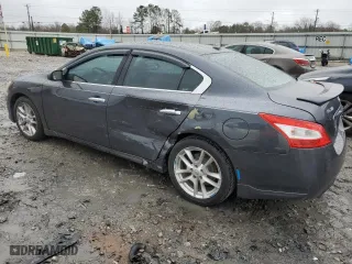 2009 Nissan Maxima 3.5 SV w/Premium Pkg with VIN 1N4AA51E39C860730, listed as a Copart auction lot 43963645 with 159,893 mi miles and Salvage Title. Bid and sale history available at carsss.com. Image 2.