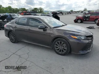 2019 Toyota Camry LE with VIN 4T1B11HK3KU835227, listed as a Copart auction lot 54455045 with 177,916 mi miles and Clean Title. Bid and sale history available at carsss.com. Image 4.