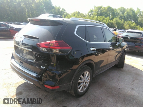 2020 Nissan Rogue SV with VIN JN8AT2MT4LW033388, listed as a IAAI auction lot 36797298 with 67,171 mi miles. Bid and sale history available at carsss.com. Image 4.