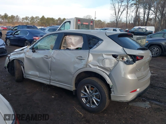 2025 Mazda CX-5 2.5 S Select Package with VIN JM3KFBBL9S0556196, listed as a IAAI auction lot 41653717 with 3,109 mi miles. Bid and sale history available at carsss.com. Image 14.