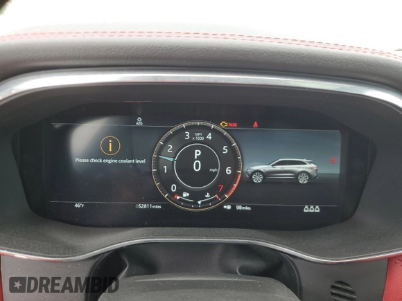 2021 Jaguar F-Pace R-Dynamic S с VIN SADCT2FU9MA682861, выставлен на аукционе Copart как лот 41438324 с пробегом 52 811 миль миль и . История ставок и продаж доступна на DreamBid. Изображение 9.