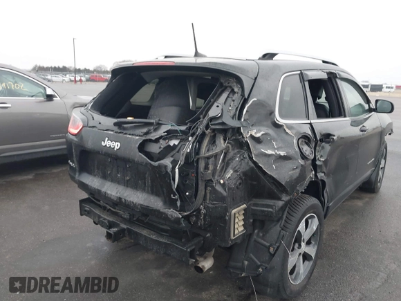 2019 Jeep Cherokee Limited with VIN 1C4PJMDX7KD418271, listed as a IAAI auction lot 41679371 with 53,914 mi miles. Bid and sale history available at carsss.com. Image 6.