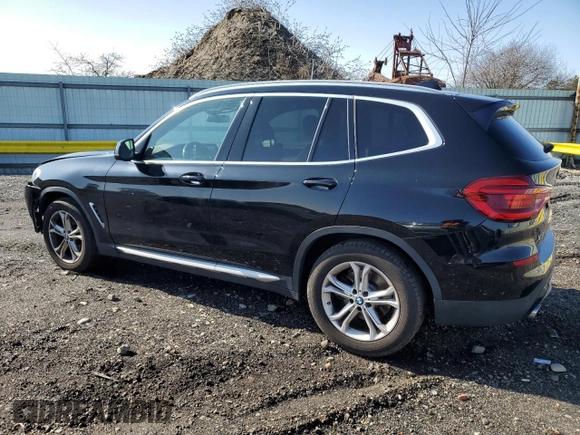 2020 BMW X3 xDrive30i with VIN 5UXTY5C09LLT37671, listed as a Copart auction lot 51134225 with 53,044 mi miles and Salvage Title. Bid and sale history available at DreamBid. Image 2.
