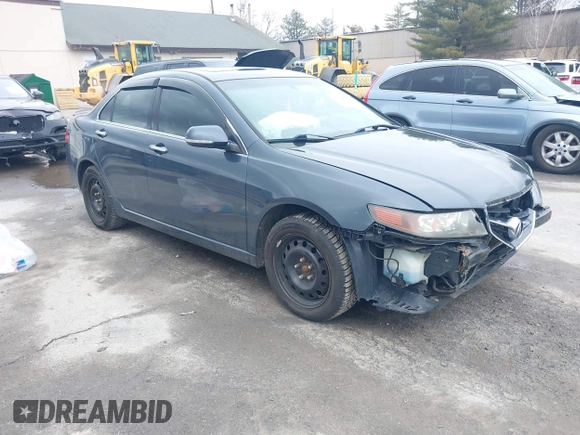 2004 Acura TSX w/Navigation with VIN JH4CL96954C026658, listed as a IAAI auction lot 41726838 with 190,046 mi miles. Bid and sale history available at carsss.com. Image 1.
