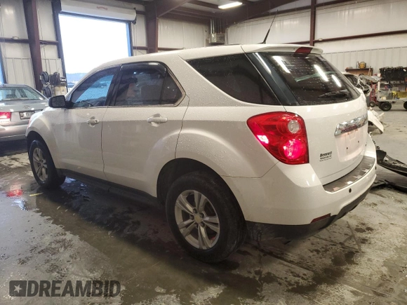 2012 Chevrolet Equinox LS with VIN 2GNALBEK7C6364758, listed as a Copart auction lot 48523285 with 176,237 mi miles and Salvage Title. Bid and sale history available at DreamBid. Image 2.