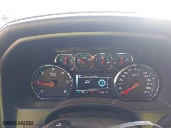 2015 Chevrolet Silverado 1500 LTZ with VIN 3GCUKSEC0FG511805, listed as a IAAI auction lot 41543930 with 160,301 mi miles. Bid and sale history available at carsss.com. Image 7.